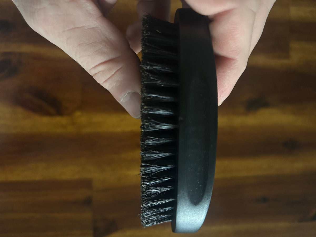 Wicked Wolf Beard Co. Double Sided Comb & Brush Combo set Wicked Wolf Beard Co.