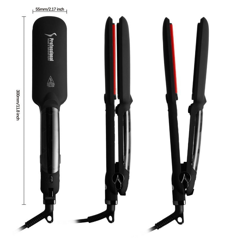 Women's Fashion Infrared Steam Ceramic Hair Straightener FLIPSTYLEZLLC
