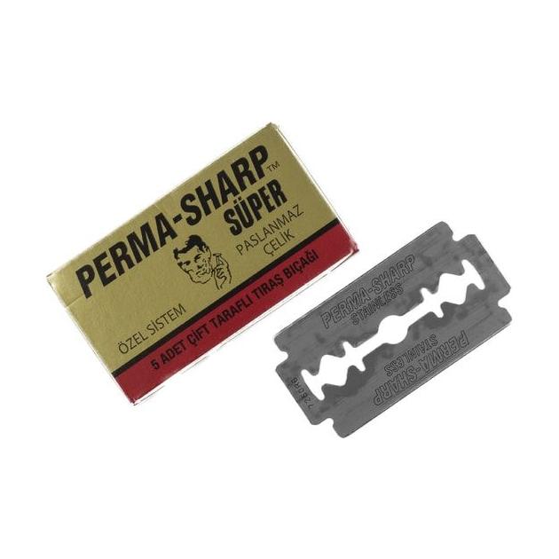 Gillete Perma-Sharp Double Edge Razor Blades - 5 Pack Pasteur Pharmacy