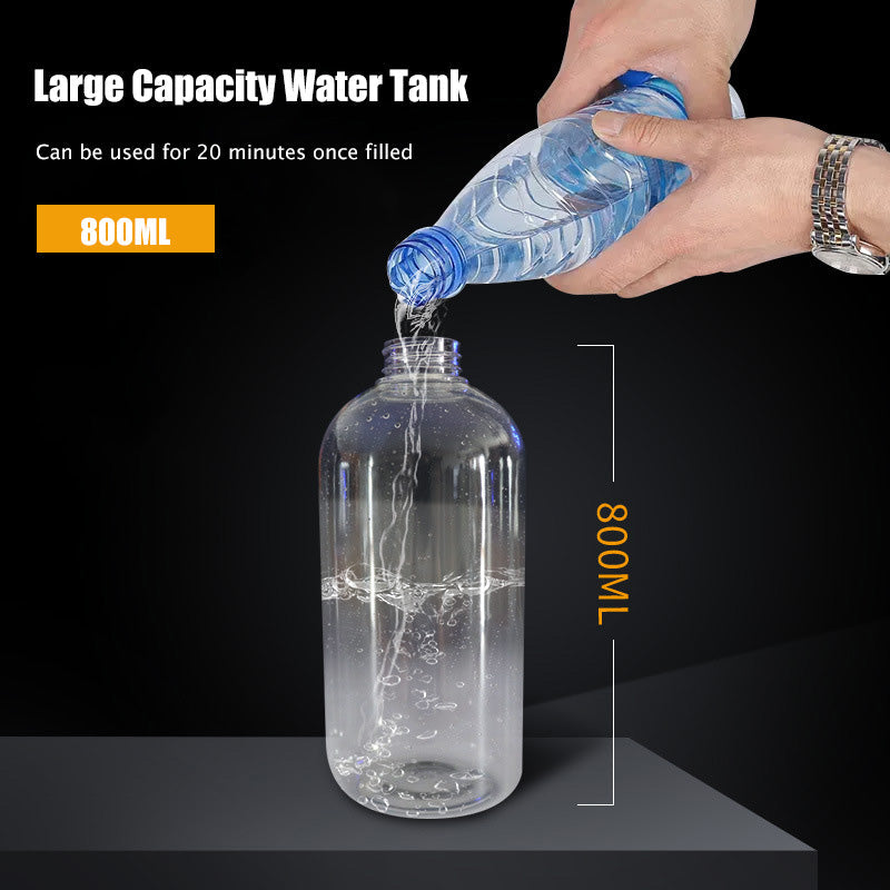 Blue Light Atomizing Spray Gun Handheld Wireless Atomizing Fogger Disinfection Sprayer Nano Sprayer Household Supplies FLIPSTYLEZLLC