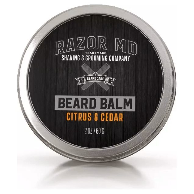 Razor MD Rx Citrus & Cedar Beard Balm 2 Oz Pasteur Pharmacy