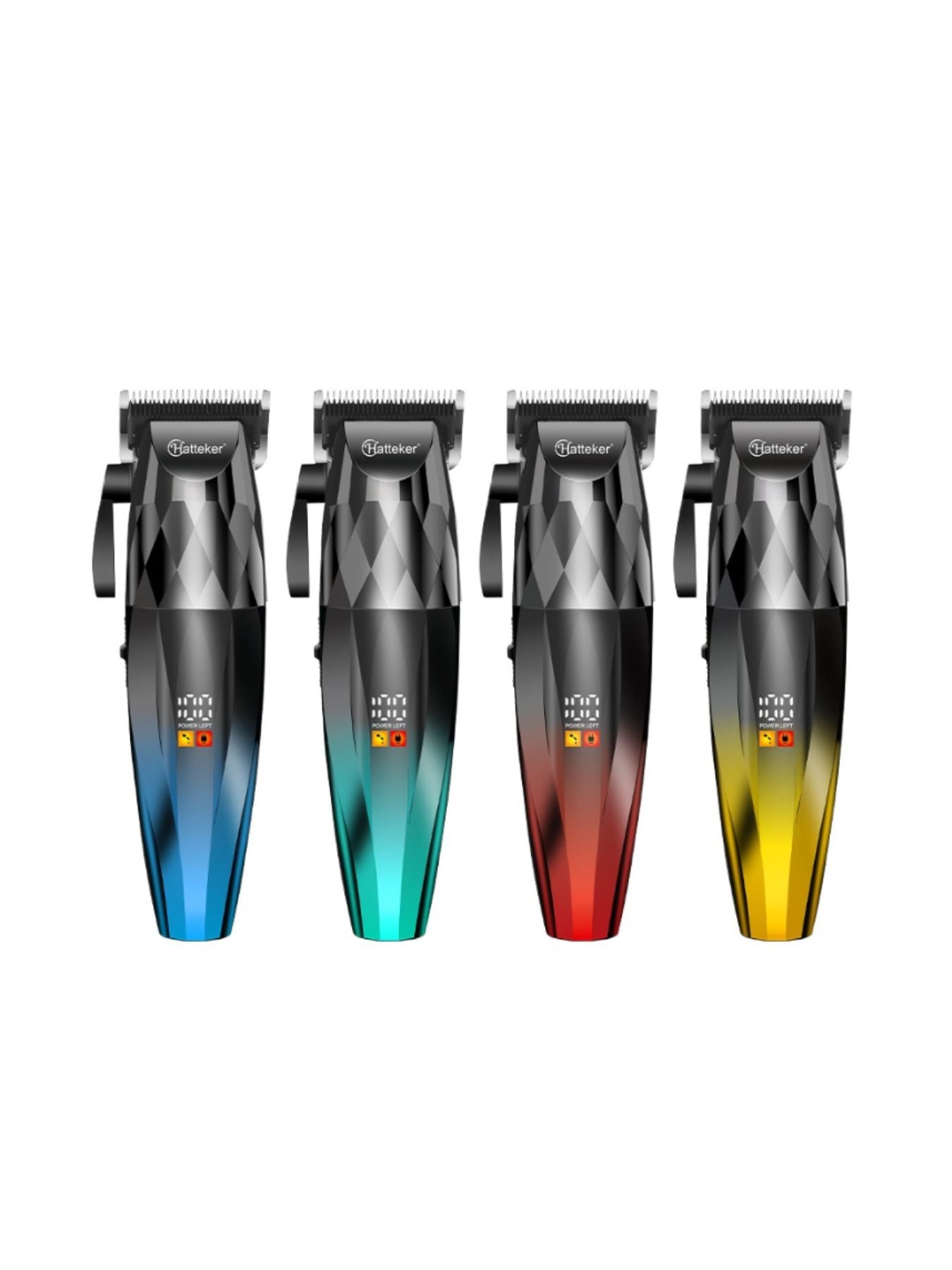 Cordless Hair Clipper with LED Display Unique Oils