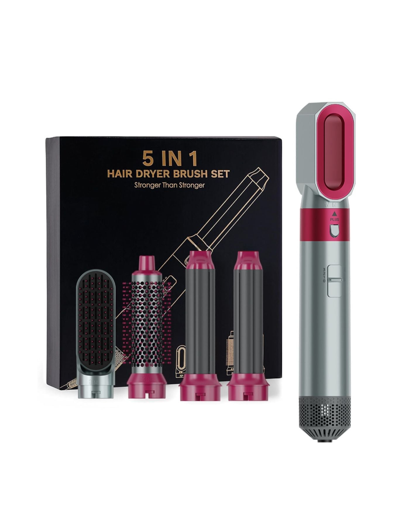 5 in 1 Hot Air Brush Unique Oils