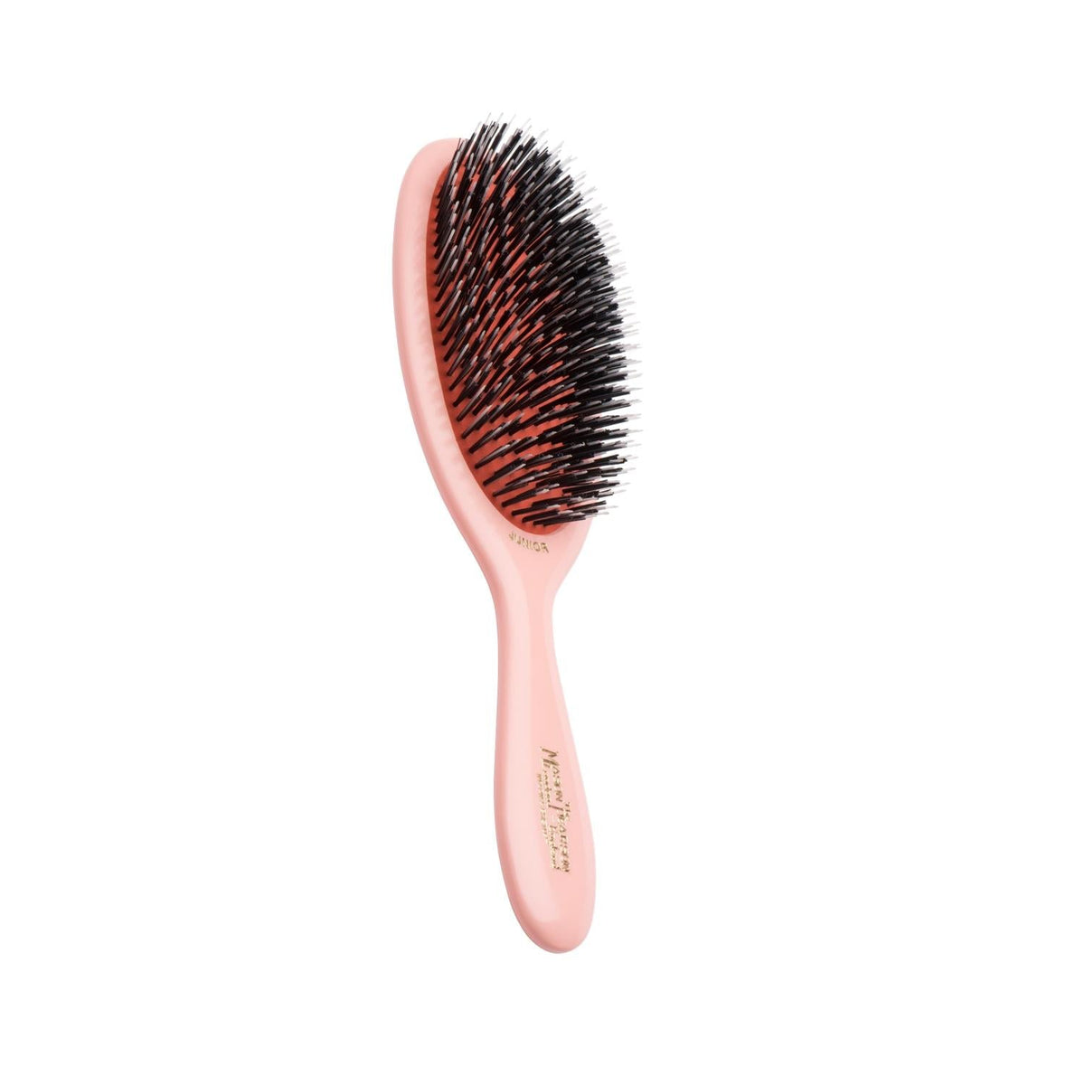 Mason Pearson Junior Bristle & Nylon BN2 Pink Hairbrush Beauty Care Bag