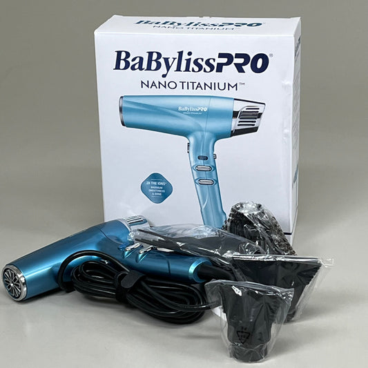 BaBylissPRO Nano Titanium Professional 1875w Blow Dryer 2X Ion High Performance PayWut