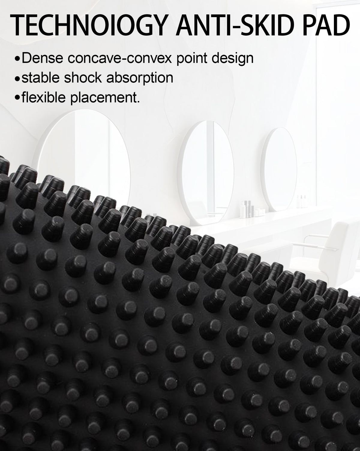 MYS Professional Barber Anti-Slip Station Mats MYS