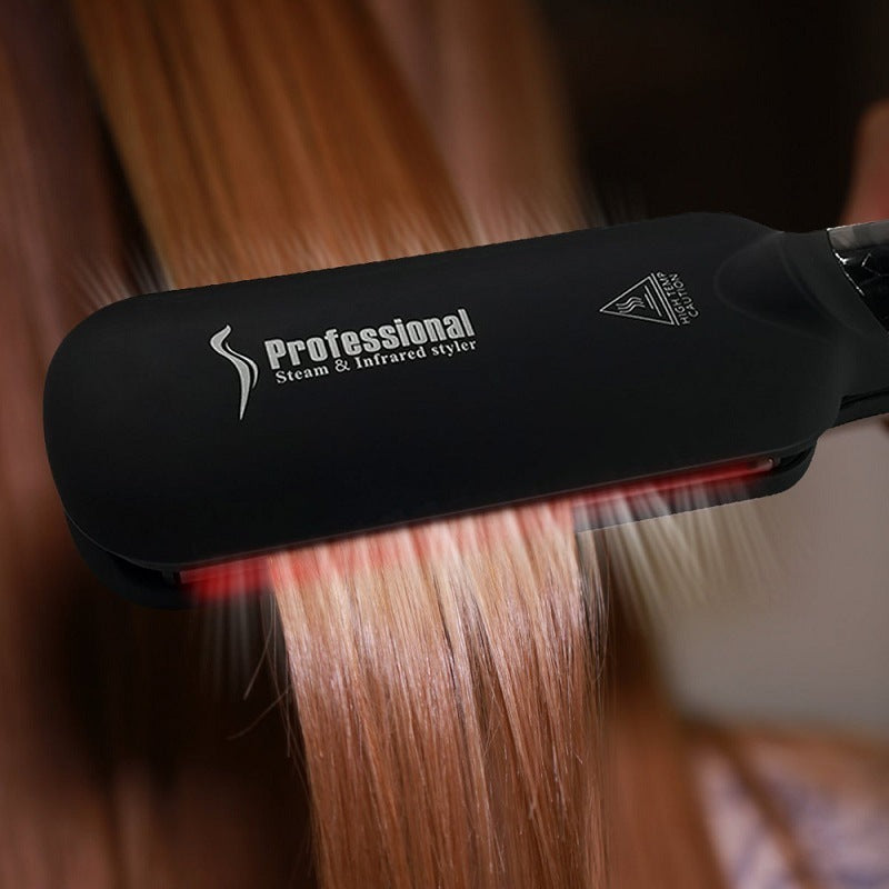 Women's Fashion Infrared Steam Ceramic Hair Straightener FLIPSTYLEZLLC