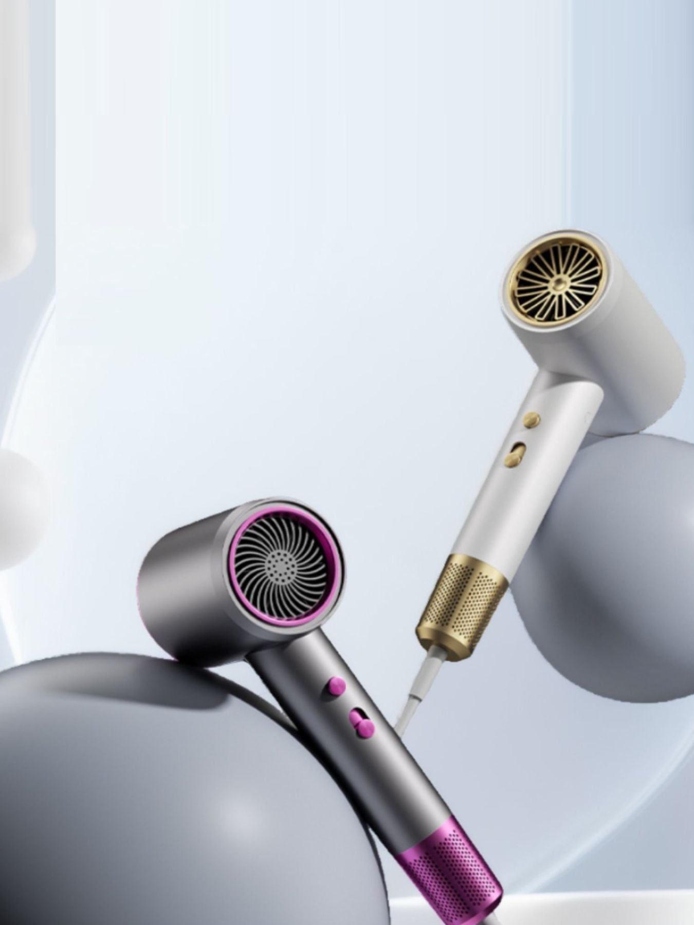 Temperature Control High-Speed Hair Dryer Unique Oils