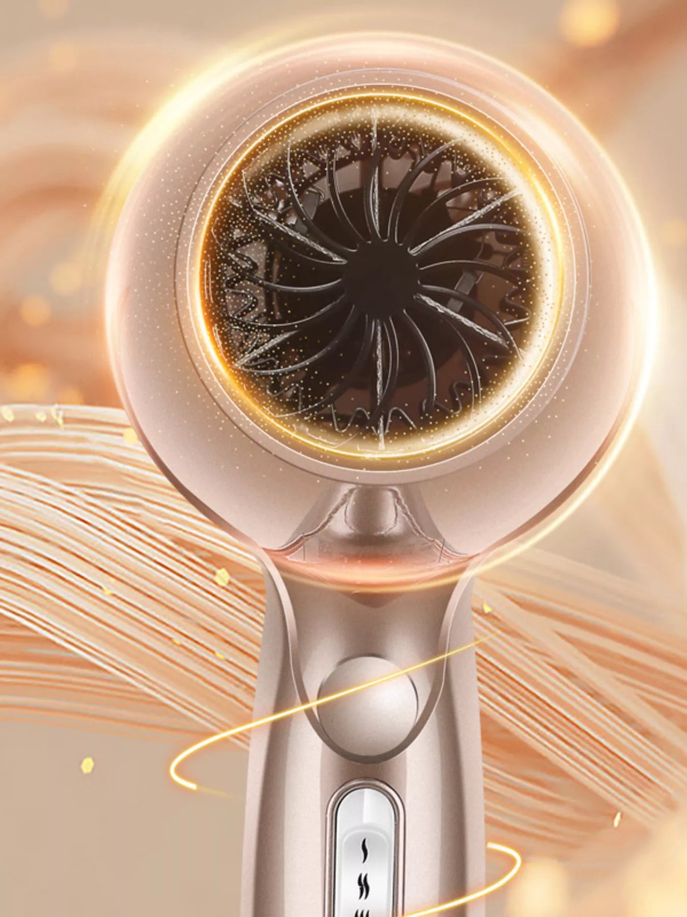 Negative Ions Household Hair Dryer Unique Oils