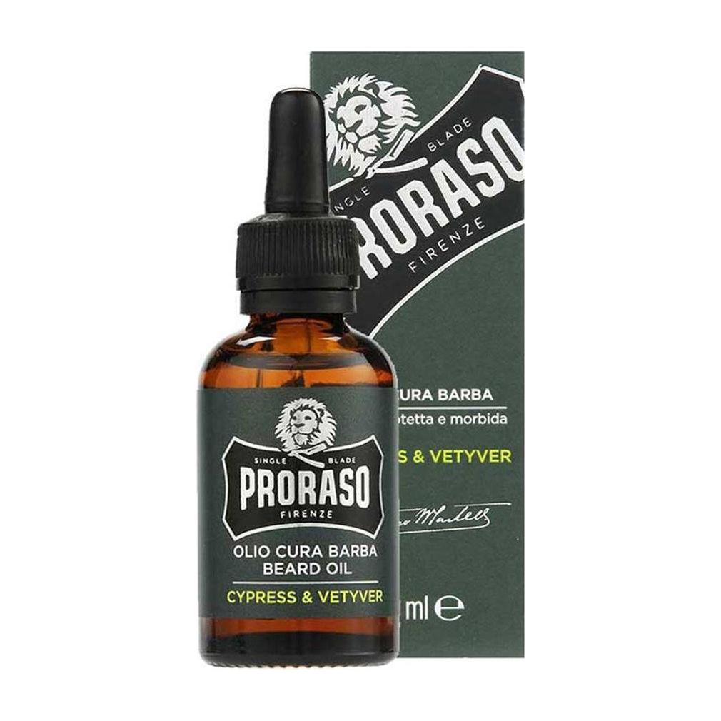 Proraso Single Blade Cypress & Vetyver Beard Oil 1 Oz Pasteur Pharmacy