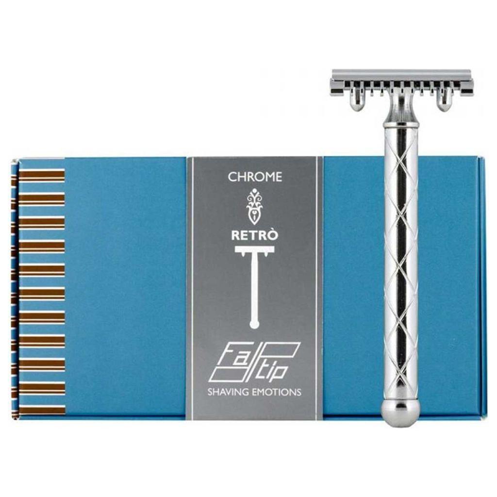Fatip Retro Double Edge Safety Razor 42118 - Chrome Pasteur Pharmacy