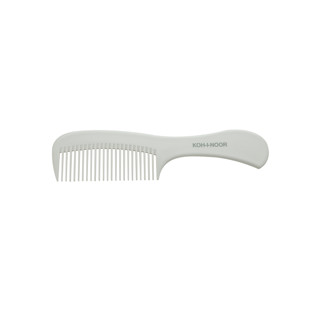 Professionale Wide Tooth Comb with Handle - Detangling for Curly & Frizzy Hair KOH-I-NOOR Beauty USA