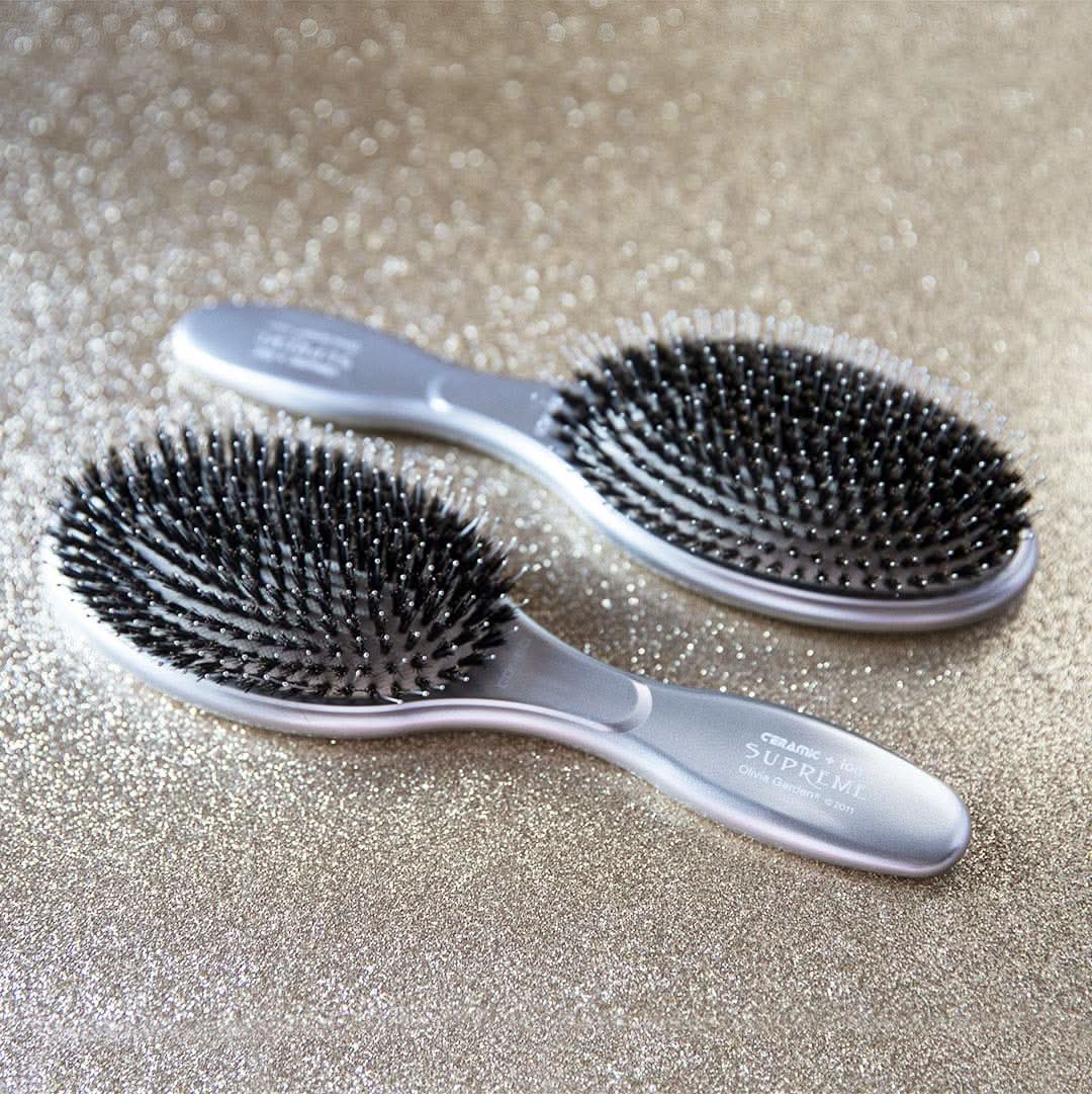 Olivia Garden Ceramic + Ion Supreme & Styler Hair Brush - CISP-BR The Beauty Box