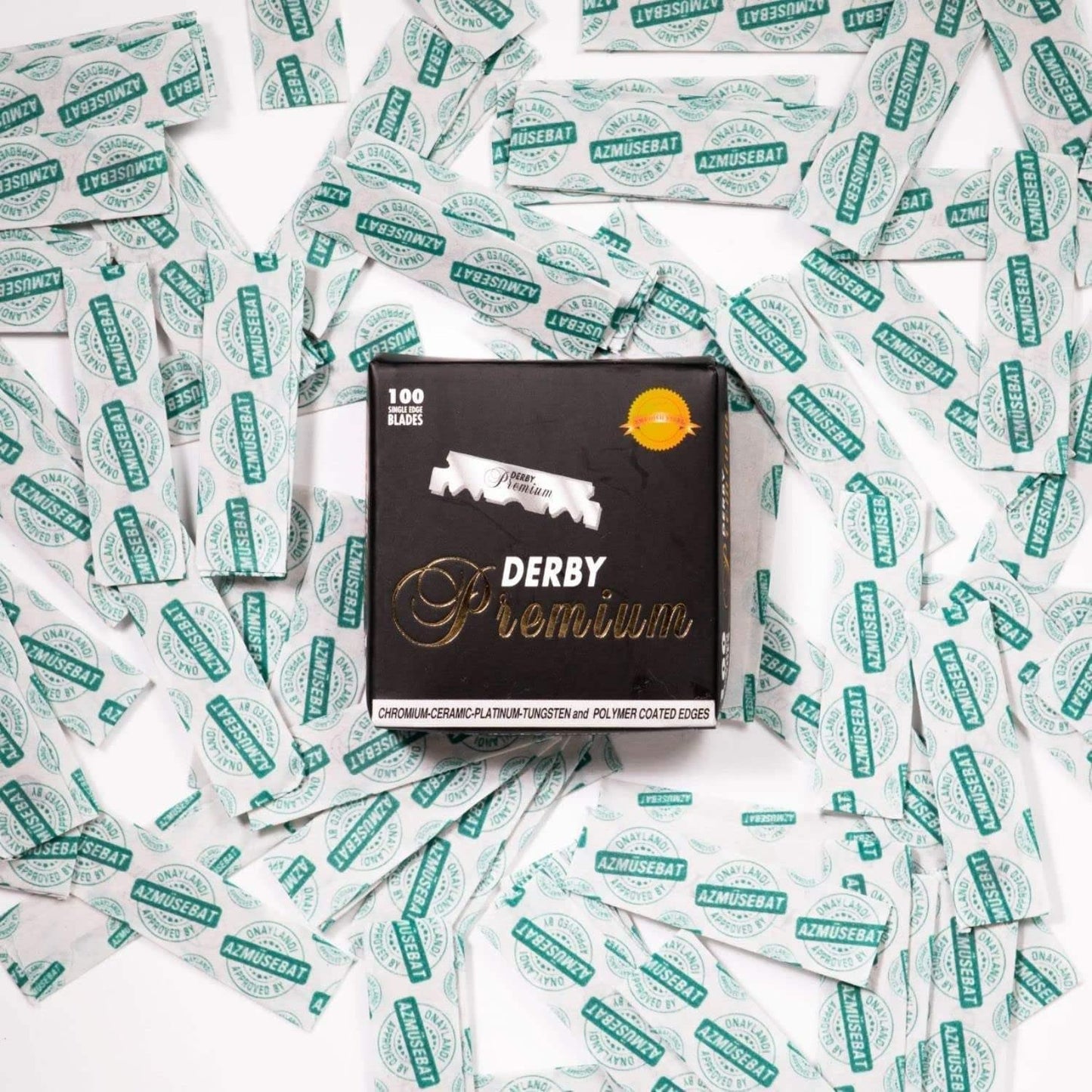 Derby Premium Single Edge Razor Blades 100 Pcs BarberSets