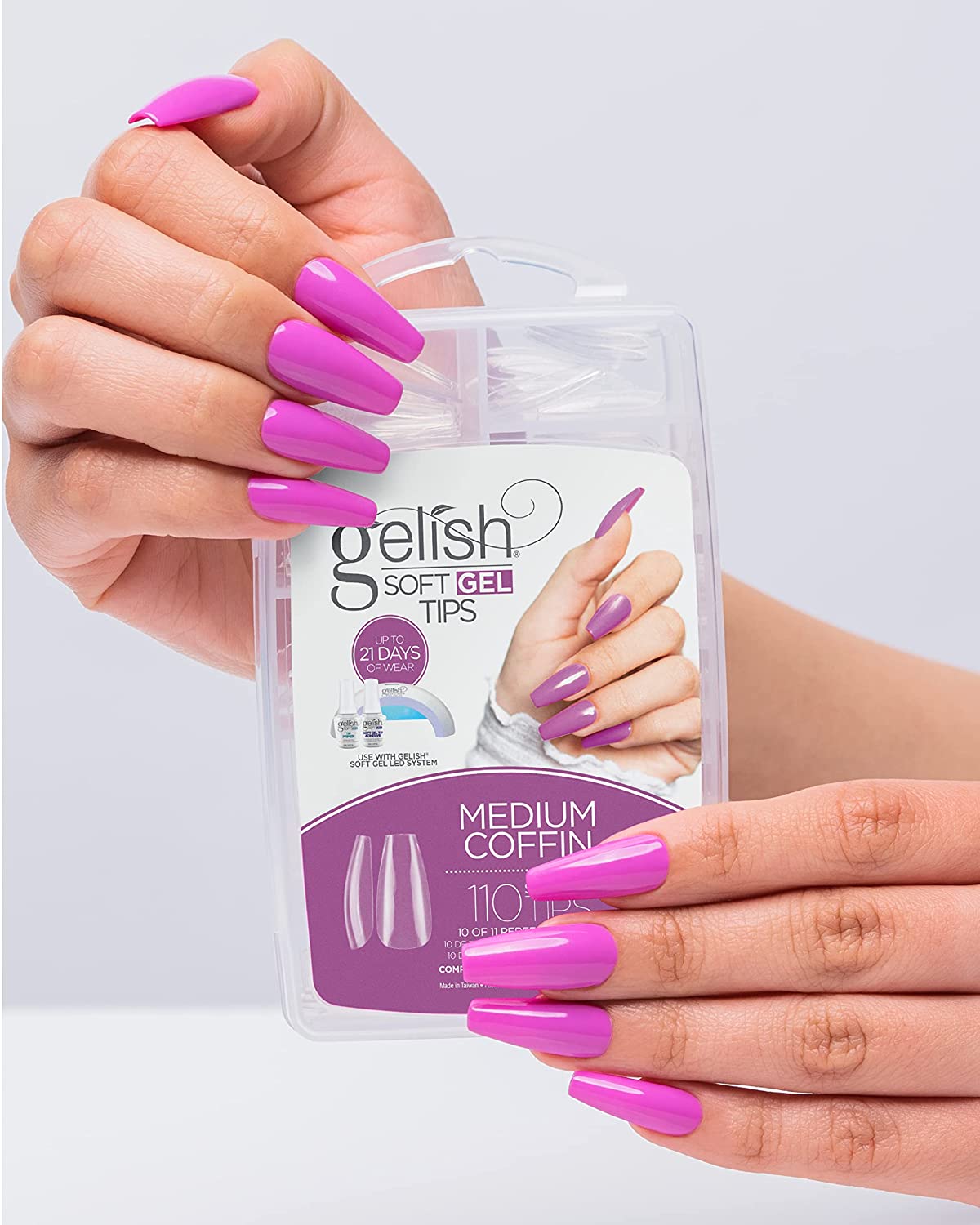 Gelish - Full Cover Soft Gel Intro Kit - Medium Coffin (Limited)