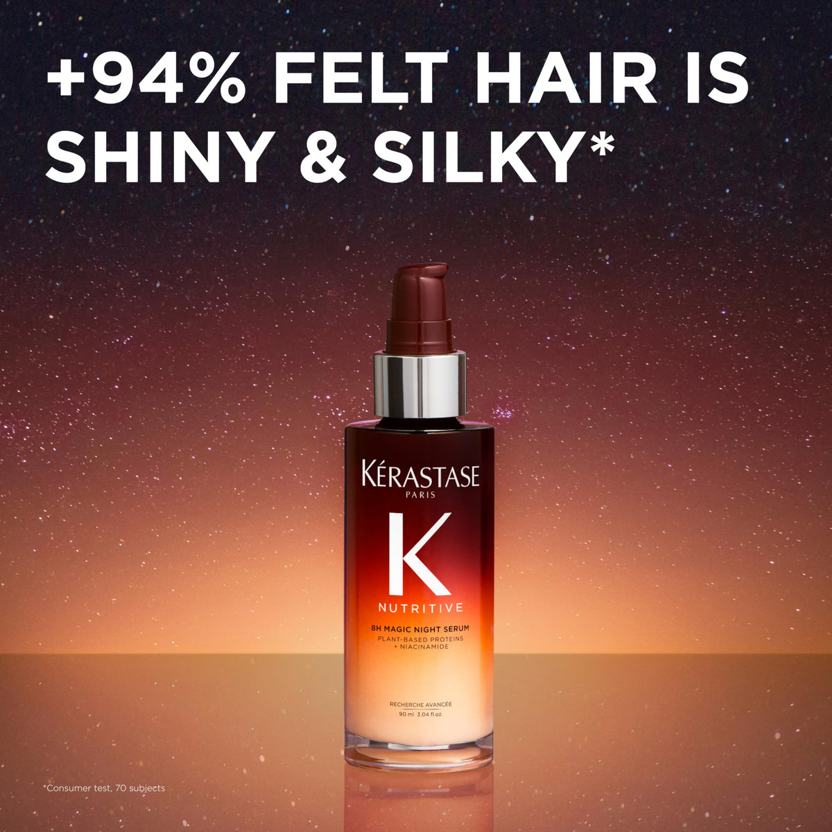Kerastase Nutritive 8H Magic Night Serum - Overnight Treatment for Dry Hair, Enhances Shine, Nourishes and Reduces Frizz, With Plant-Based Proteins Uncle LOL