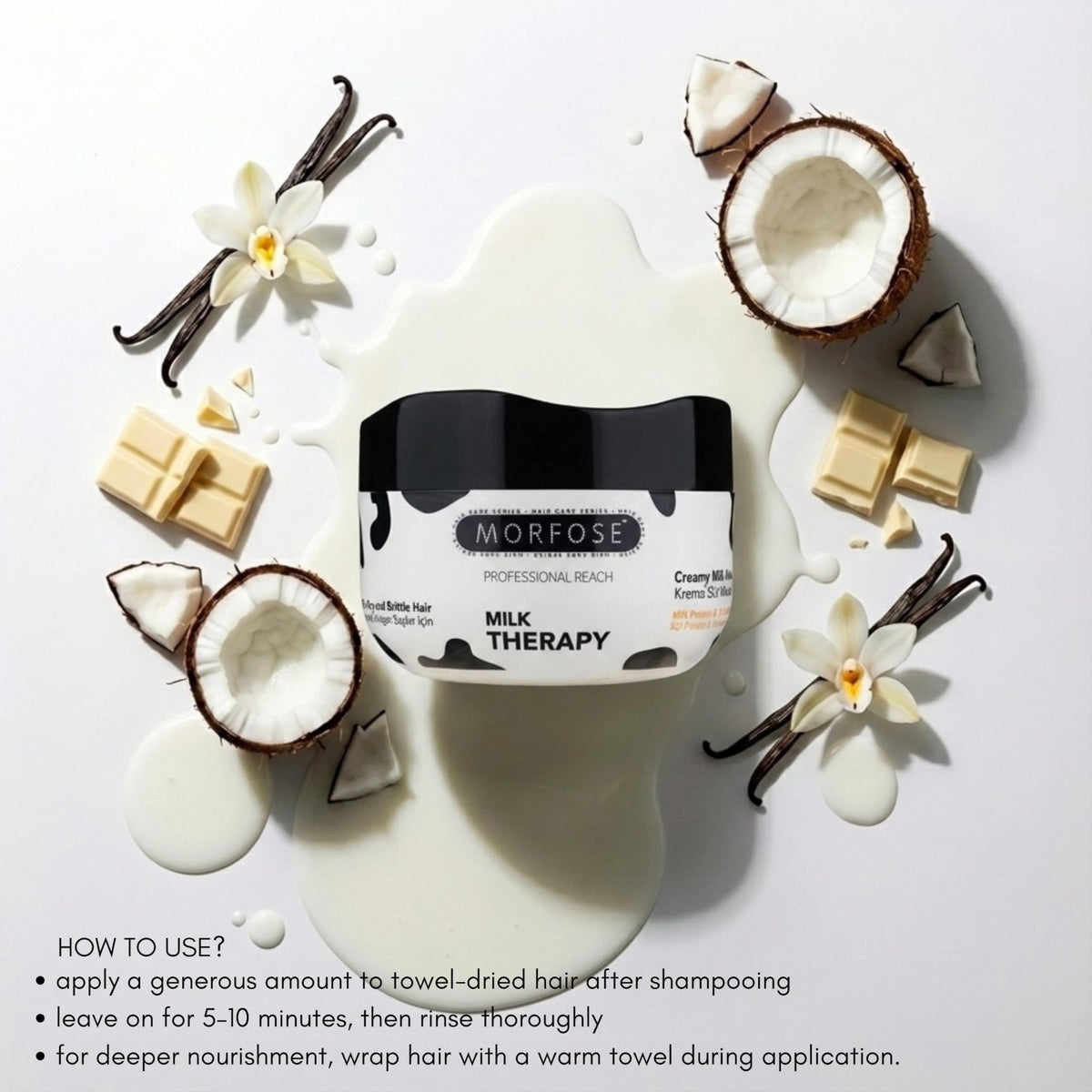 Morfose Nourishing Hair Conditioner - Moisturizing | 300ml Beauty Care Bag