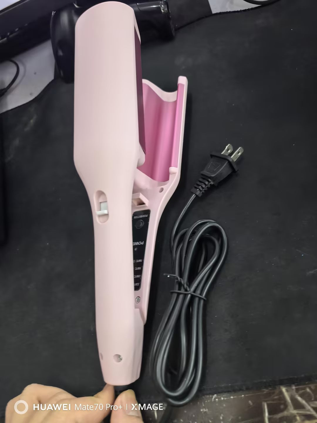 Hair Curling Iron 32mm Deep Wave Hair Curler 4 Temperature Adjustable Fast Heating Crimping Iron Styler Wand For All Hair Style Elyvora LLC