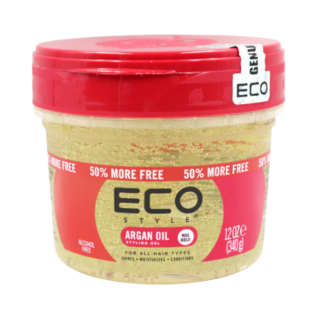 Eco Style Argan Oil Styling Gel Max Hold (12oz) Farmacias Savia