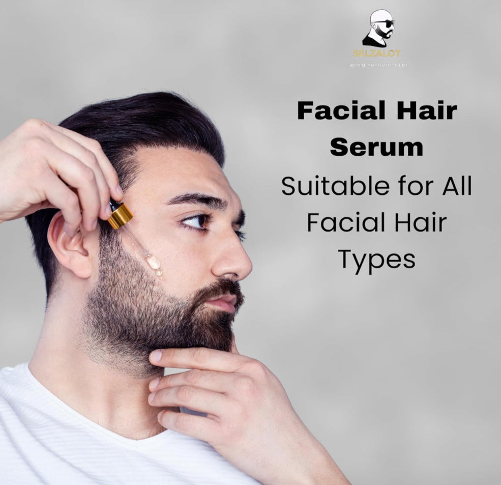 Beard Growth Oil Serum for Men All Natural and Organic Bread Grooming Oil For Men Unscented Facial Hair Serum For Beard Gifts Ideas For Him Self Care Products – 30ml Selzalot