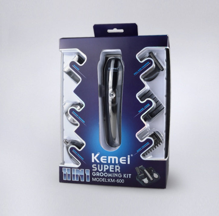 Kemei 6 in 1 Rechargeable Hair Trimmer Titanium Hair Clipper Electric Shaver Beard Trimmer Men Styling Tools Shaving Machine 600 Sell My Stuff
