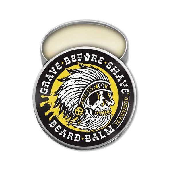 Fisticuffs Grave Before Shave Teakwood Beard Balm 60 g Pasteur Pharmacy