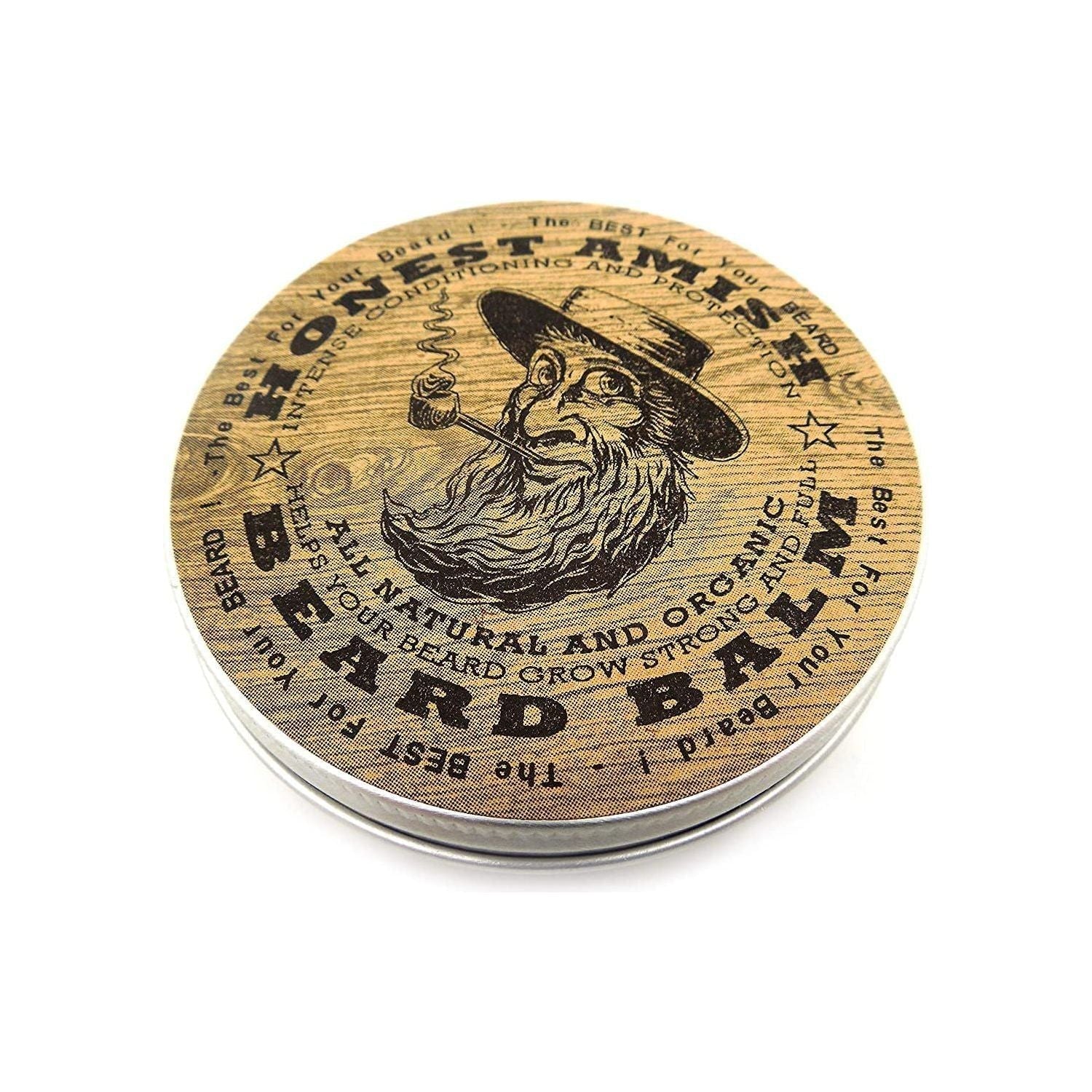 Honest Amish Beard Balm Twist Tin Large 4 Oz Pasteur Pharmacy