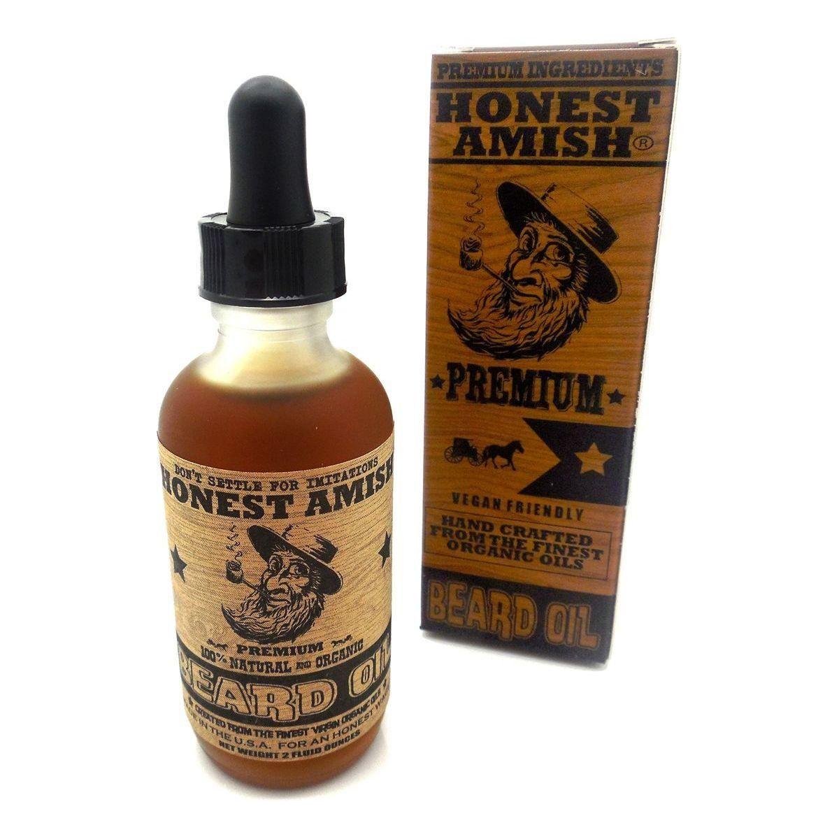 Honest Amish Premium Beard Oil  2 Oz Pasteur Pharmacy
