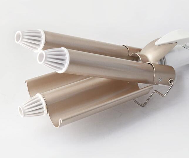 three rod hair curling iron Elyvora LLC