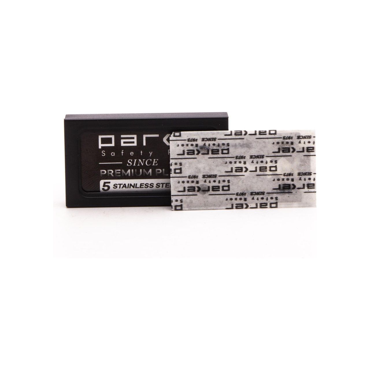 Parker Premium Platinum Stainless Steel DE Razor Blade - 100 Blades Pasteur Pharmacy