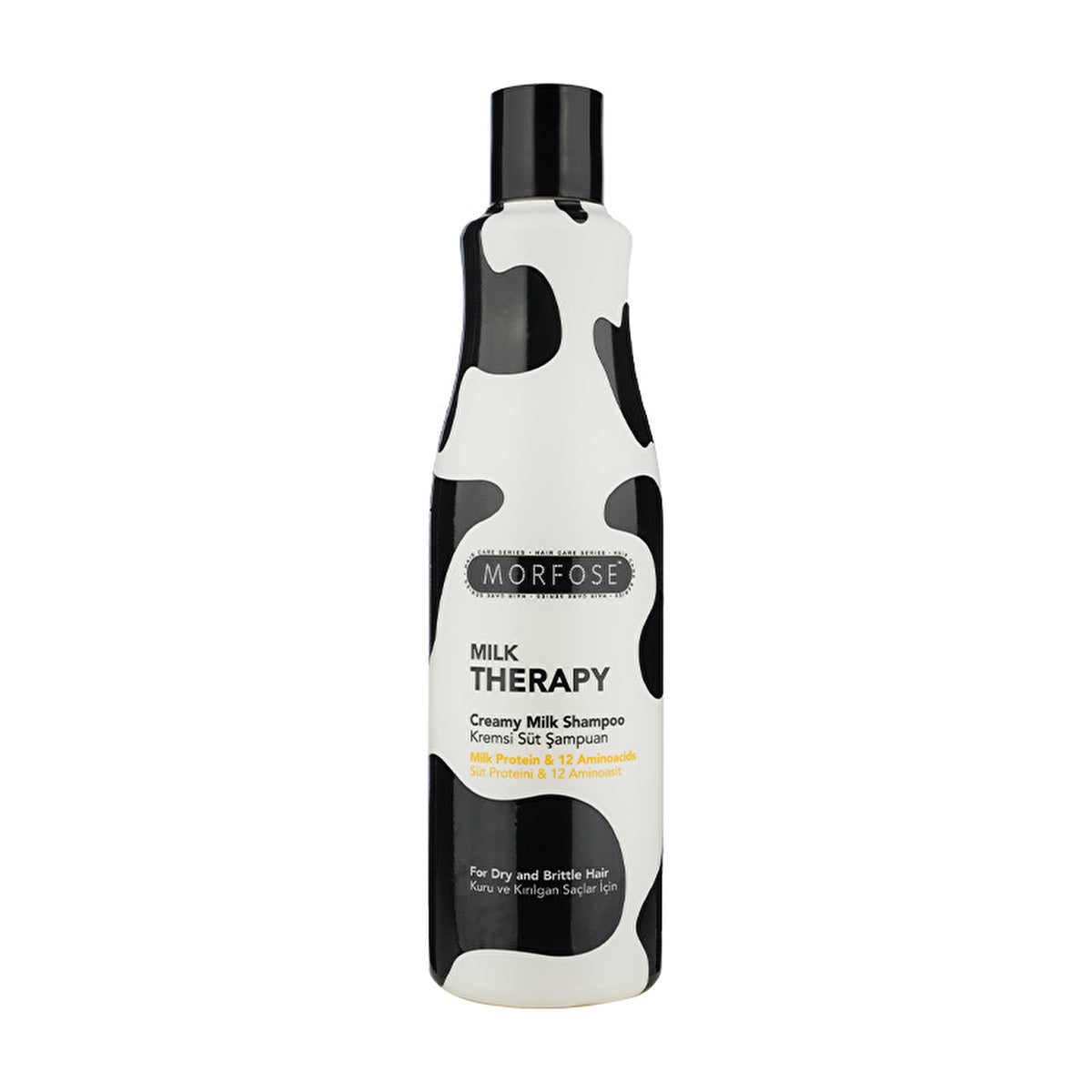 Morfose Milk Therapy Shampoo 16.9FL OZ - Nourishing and Silky Hair | 500ml Beauty Care Bag