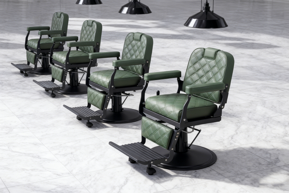 Heavy-Duty Reclining Salon/Barber Chair The Alchemist 8821 MYS