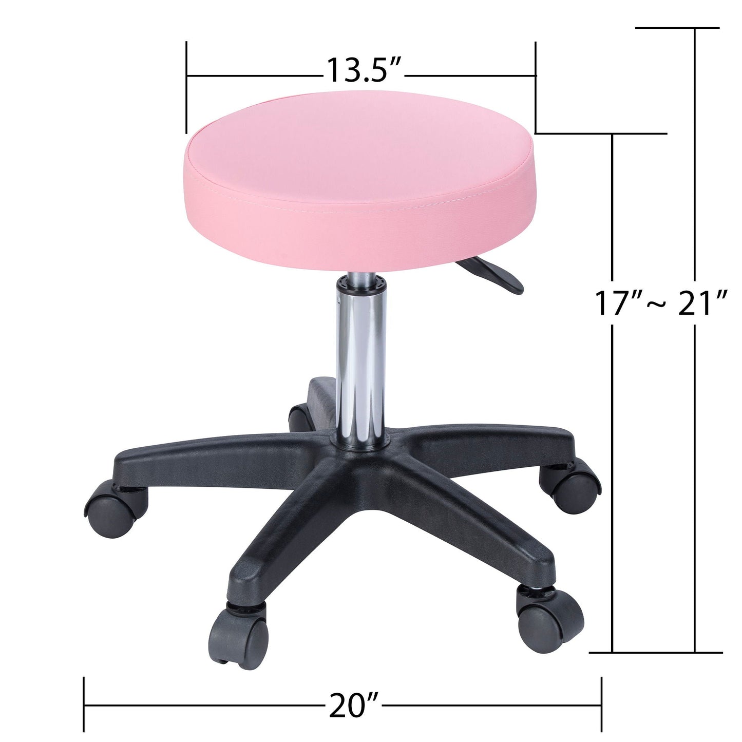 72.8" Massage Salon Tattoo Chair With Two Trays Esthetician Bed With Hydraulic Stool, Multi-Purpose 3-Section Facial Bed Table, Adjustable Beauty Barber Spa Beauty Equipment HouseOfZazla