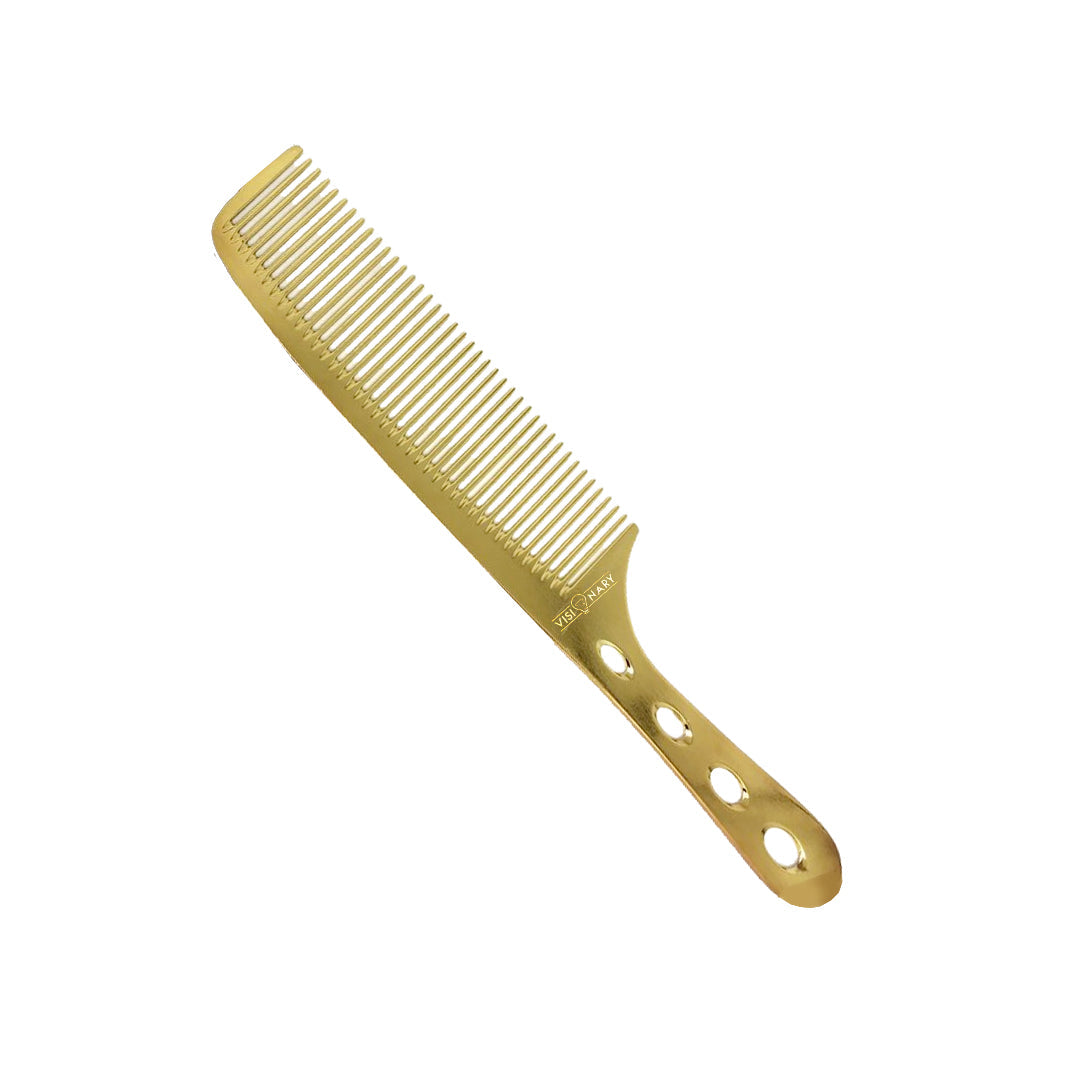 Gold Aluminum Fade & Clipper Over Comb Visionary Barbers