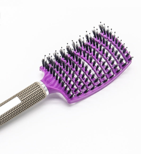 Hairbrush Anti Klit Brushy Haarborstel Women Detangler Hair Brush Bristle Nylon Scalp Massage  Teaser Hair Brush Comb Noventix