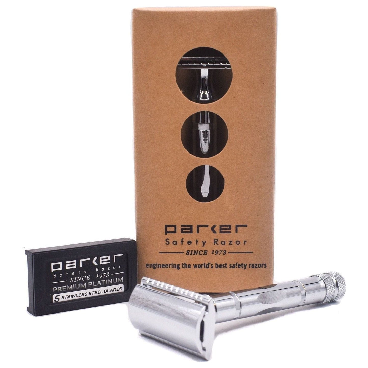 Parker 89r Three Piece Safety Razor Pasteur Pharmacy