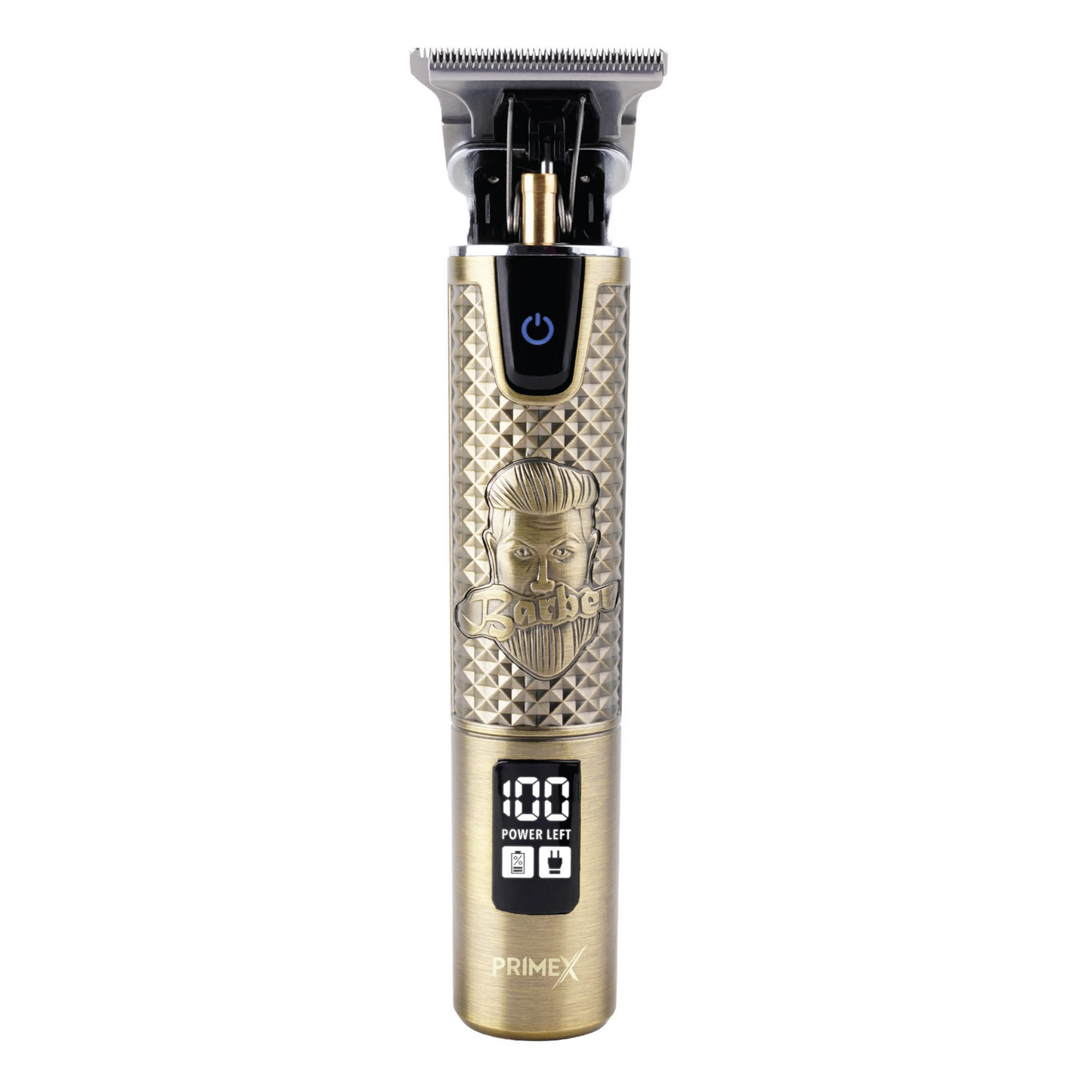 PrimeX Cordless Lithium Outlining Barber Trimmer Brass Annie International, Inc.