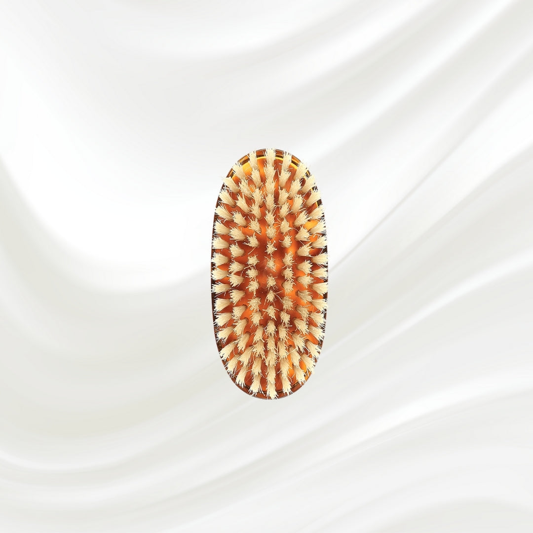 Jaspè Military Natural Bristle Brush - Men's Hair & Beard Grooming KOH-I-NOOR Beauty USA