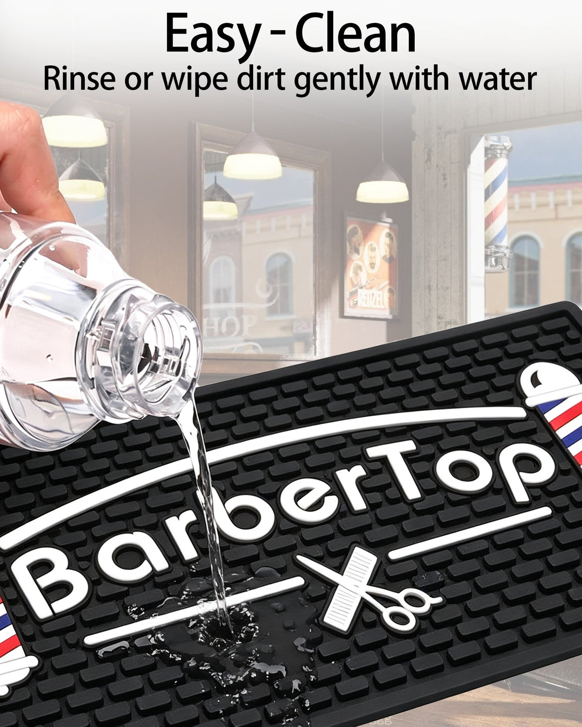 MYS Professional Barber Anti-Slip Station Mats MYS
