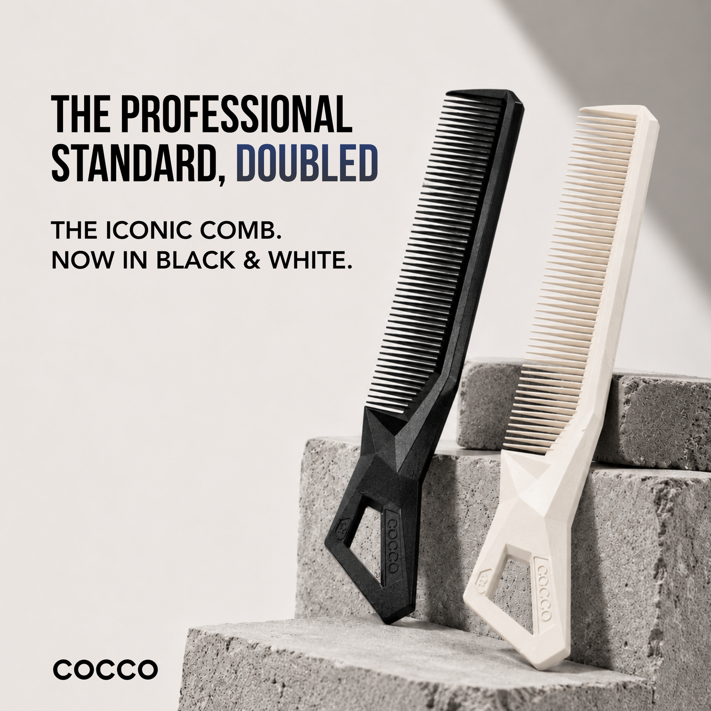 Clipper Comb (Black) Cocco Hair Professional