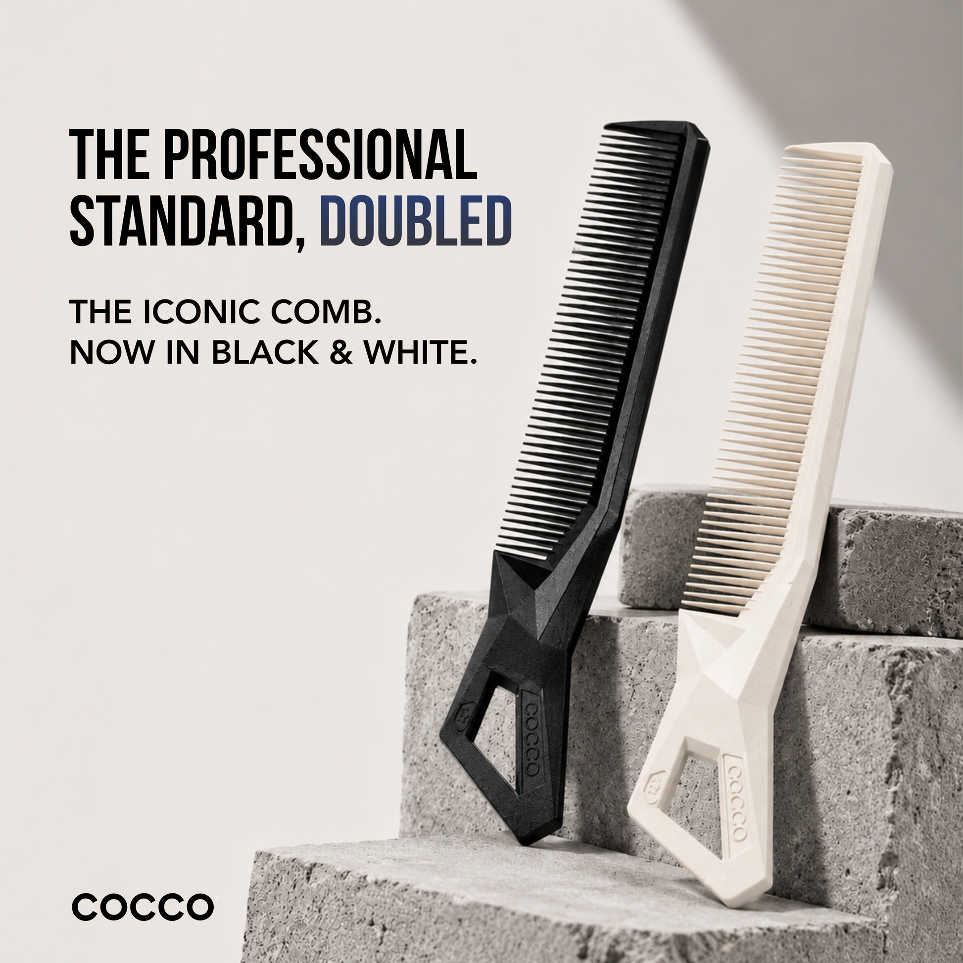 Clipper Comb (Black) Cocco Hair Professional