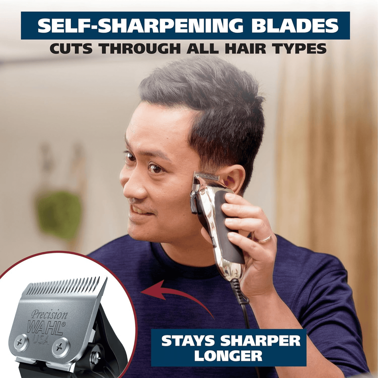 Wahl 24-Piece Chrome Pro Hair Clipper Kit Made in USA Jupiter Gear Home