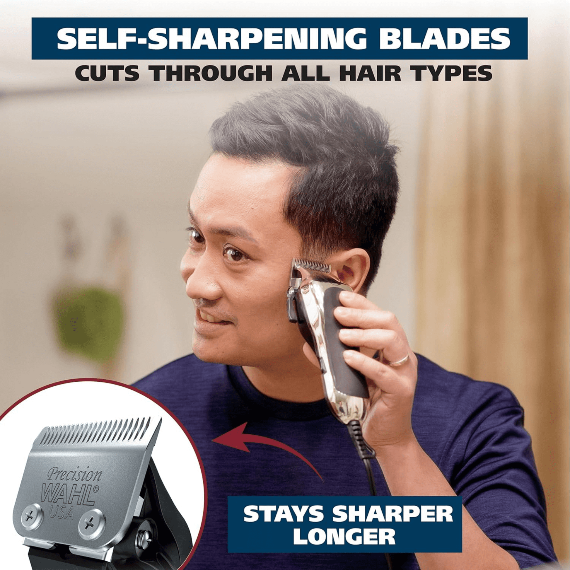 Wahl 24-Piece Chrome Pro Hair Clipper Kit Made in USA Jupiter Gear Home