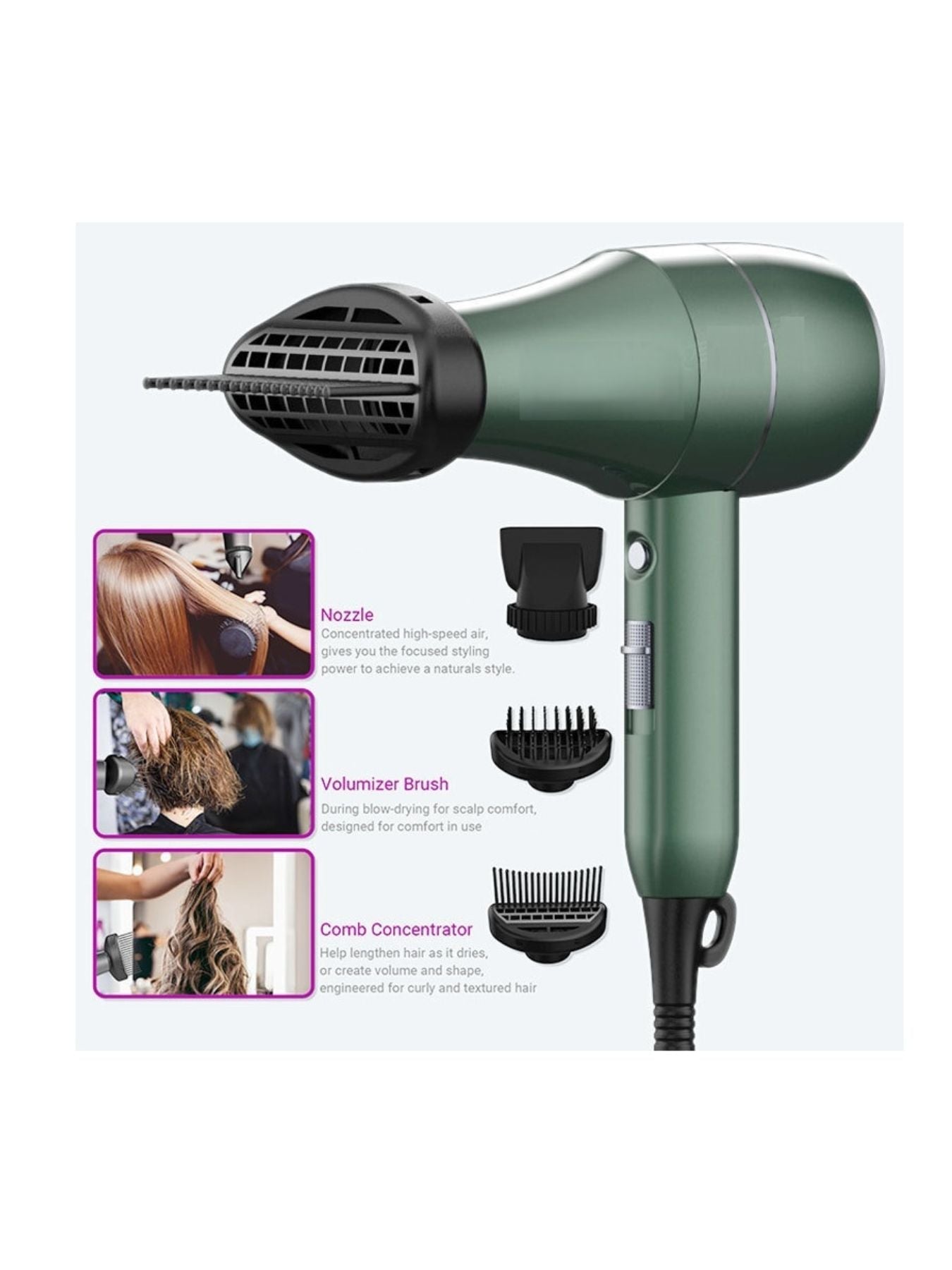 Multi Speed Household Hair Dryer Unique Oils