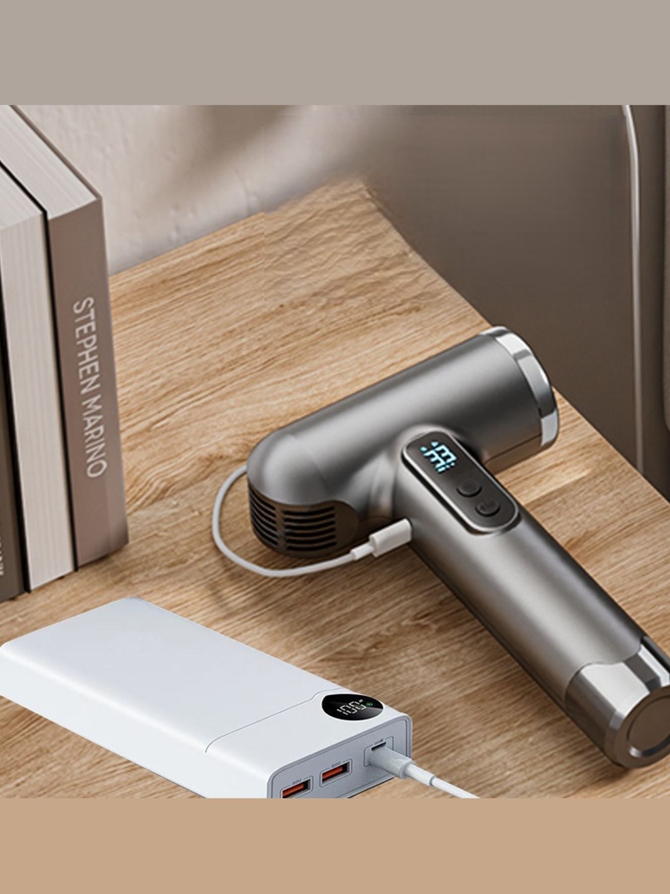 Portable Rechargeable High-Speed Hair Dryer Unique Oils