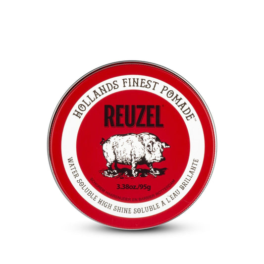 Reuzel Red Pomade High Shine Medium Hold Styling Wax 95g Beauty Care Bag