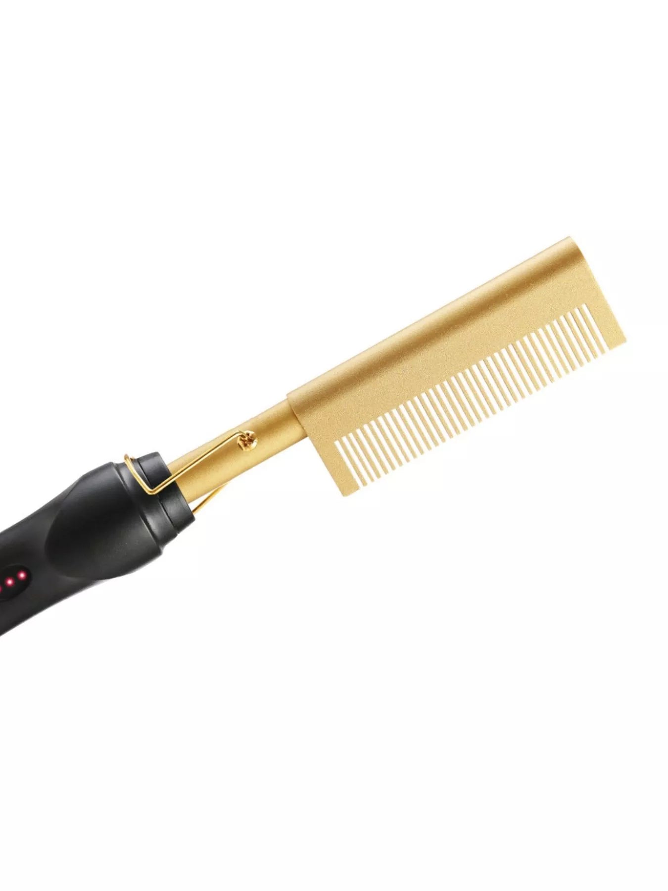 2-in-1 Curling Straightening Brush Hair Unique Oils