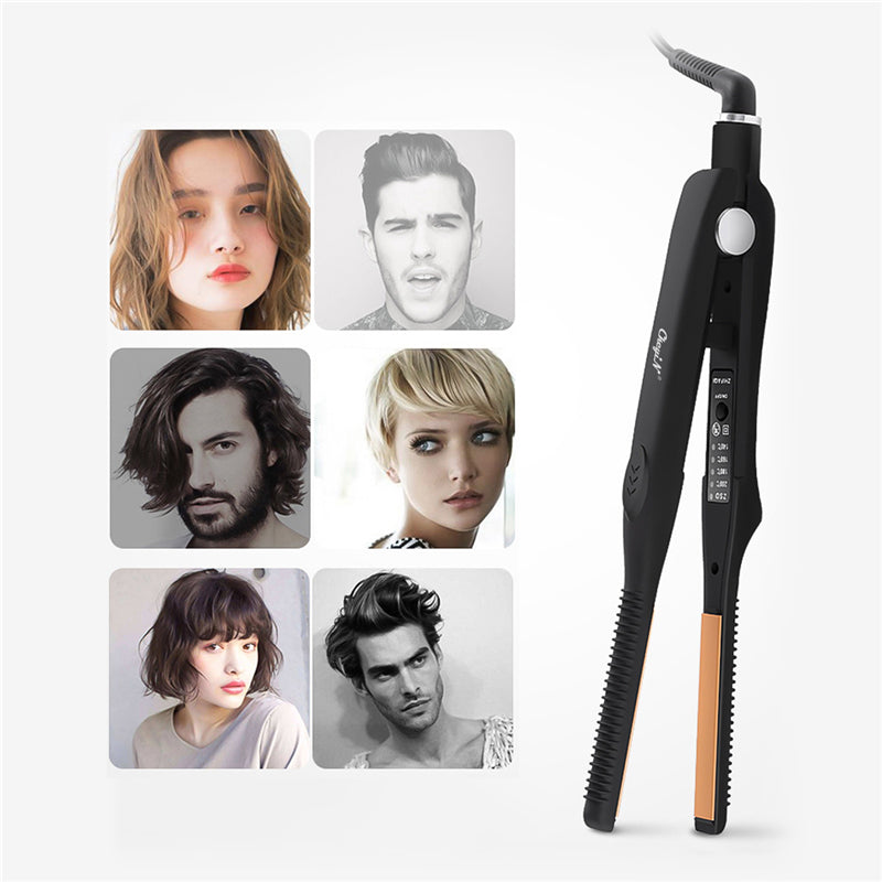 Professional flat iron ceramic hair straightener Elyvora LLC