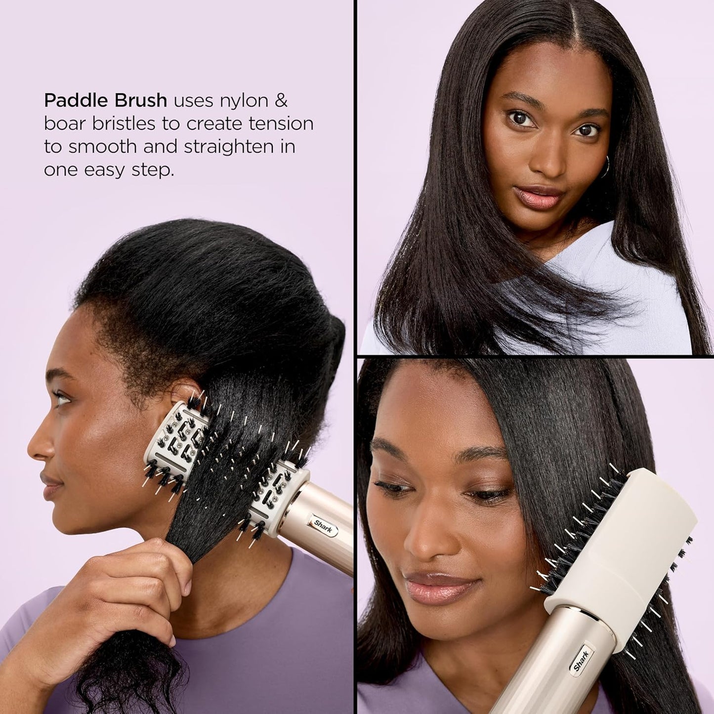 Shark HD430 FlexStyle Air Styling & Drying System, Powerful Hair Dryer Brush & Multi-Styler with Auto-Wrap Curlers, Paddle Brush, Oval Brush, Concentrator Attachment, Stone