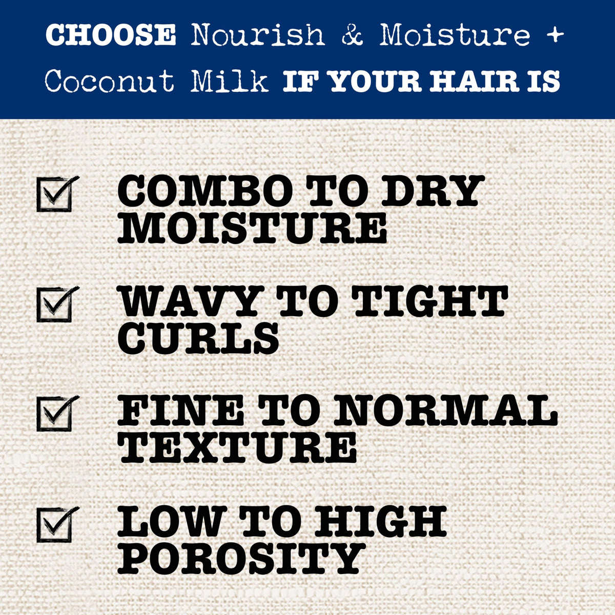 Maui Moisture Nourishing + Coconut Milk Hair Conditioner for Dry Hair - 13.01 fl oz Beauty Care Bag